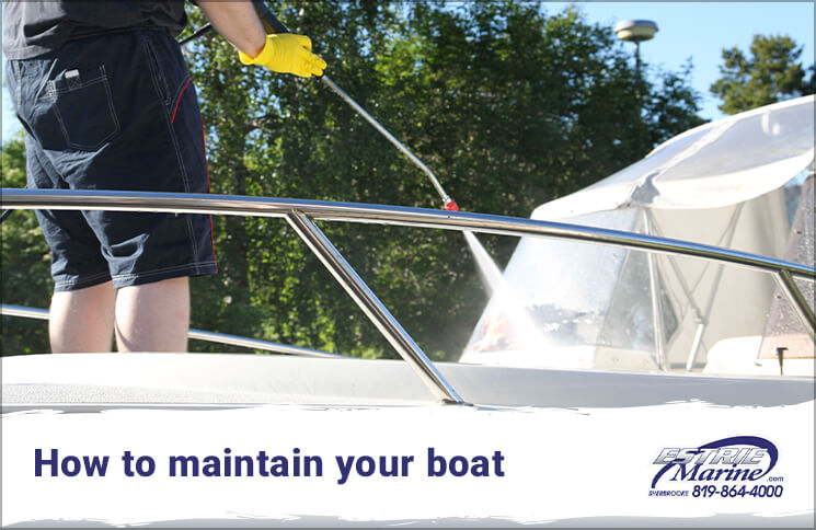 How to maintain your boat.