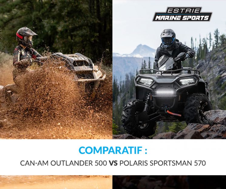 Polaris Sportsman 570 2025 vs Can Am Outlander 500 2025 : lequel choisir ?